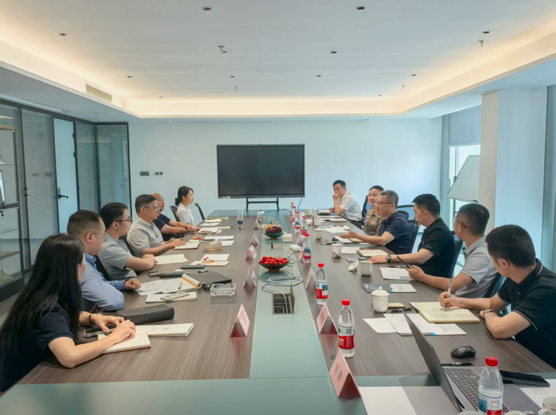 自贡创发集团赴重庆考察航空起落架项目